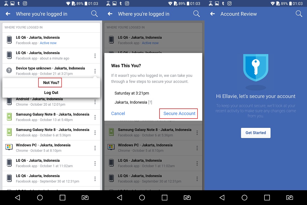 Pastikan Akun Facebook Anda Tidak Dibobol, Ini Caranya