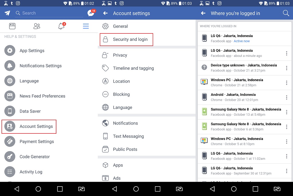 Pastikan Akun Facebook Anda Tidak Dibobol, Ini Caranya