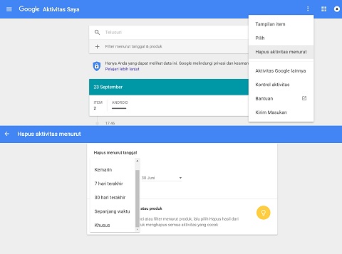 Tips Menyesuaikan Pengaturan Privasi Akun Google Anda