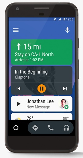 Google Pasang Aplikasi Android Auto di Ponsel Android