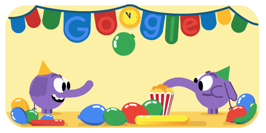 Google Rayakan Malam Tahun Baru dengan Doodle
