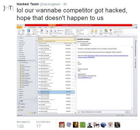 Diretas dan Dipermalukan, Perusahaan Pemasok Software Spionase Hacking Team