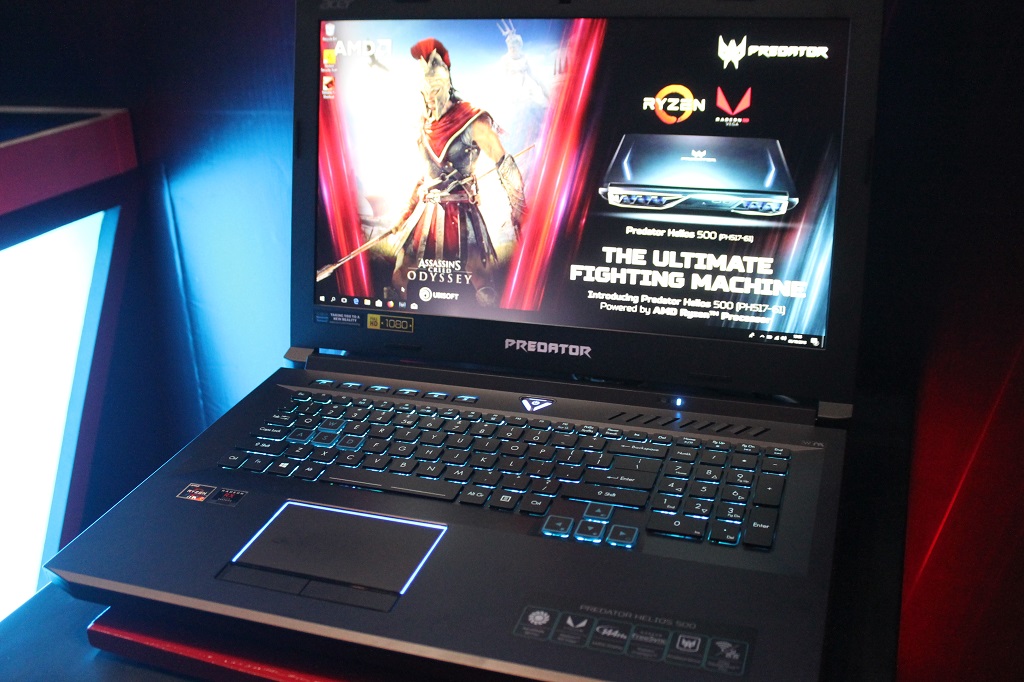 Acer Tanam Prosesor Ryzen Desktop di Helios 500