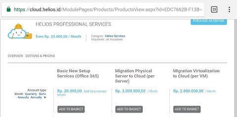 Gandeng Microsoft, Helios Rilis Helios Cloud