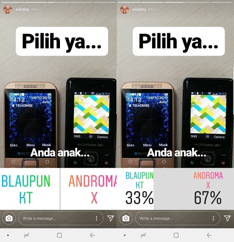 Cara Menggunakan Stiker Polling di Instagram