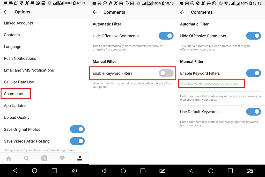 Cara Memblokir Komentar Kasar di Instagram