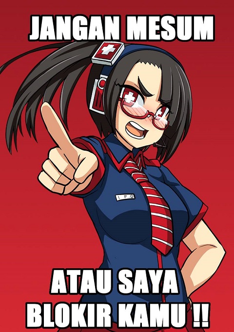 Jika ISIS Menjadi ISIS-chan, Internet Positif Kini Menjadi Ipo-chan  