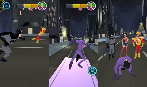 Justice League Action Run, Game Action Runner dari DC Comics