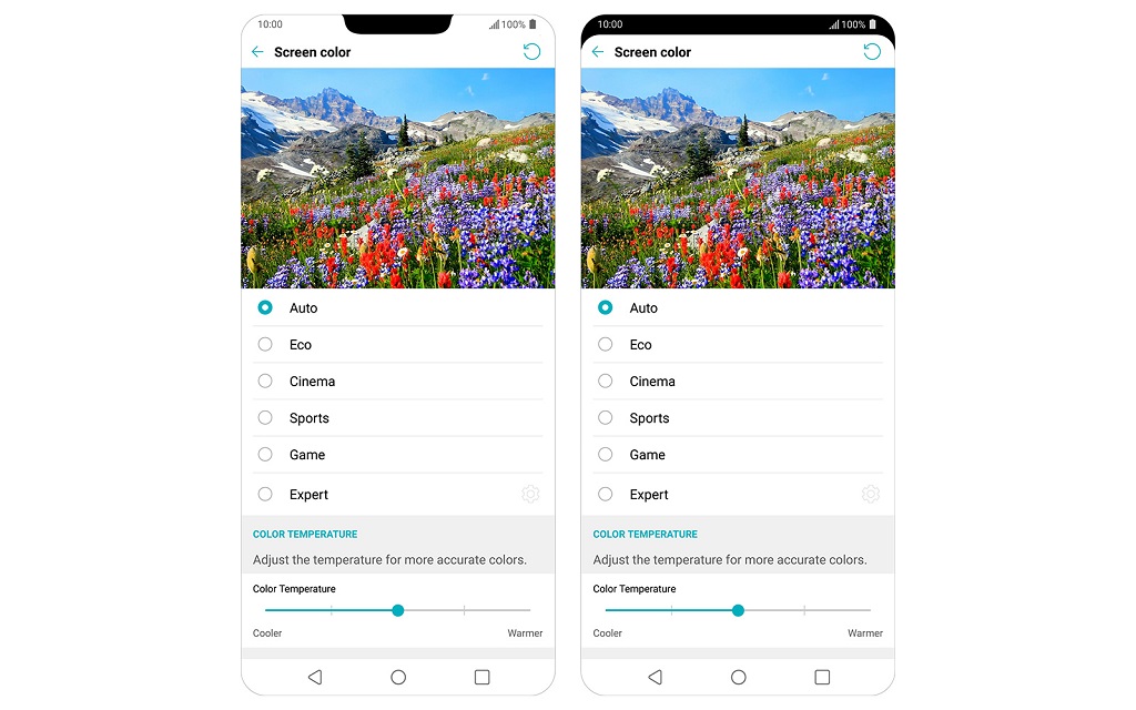 LG G7 ThinQ Pasang Layar Super Terang