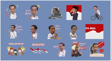 Anda Sudah Bisa Sumbang Suara untuk Kompetisi Stiker Jokowi