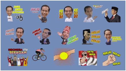 Anda Sudah Bisa Sumbang Suara untuk Kompetisi Stiker Jokowi