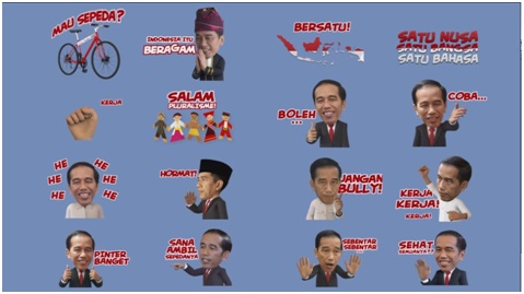 Anda Sudah Bisa Sumbang Suara untuk Kompetisi Stiker Jokowi