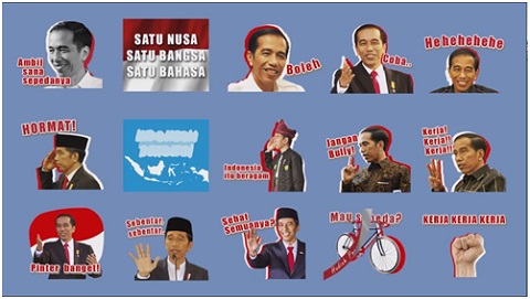 Anda Sudah Bisa Sumbang Suara untuk Kompetisi Stiker Jokowi
