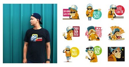 Anak Binus Jadi Juara 1 Lomba Stiker LINE