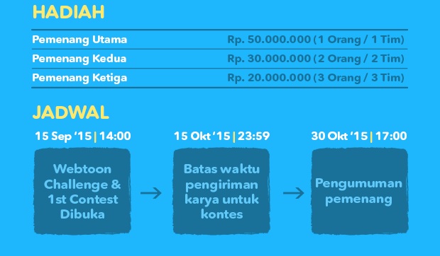 LINE Tantang Komikus Ikut Lomba Webtoon Contest