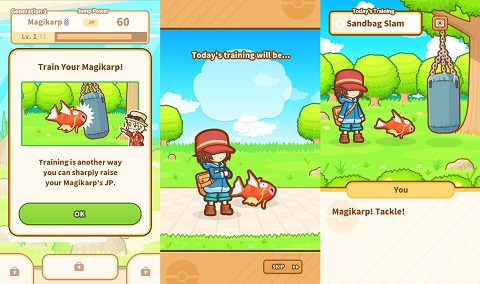 Bosannya Main Pokemon: Magikarp Jump