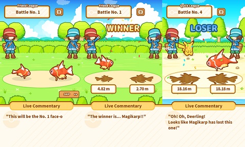 Bosannya Main Pokemon: Magikarp Jump