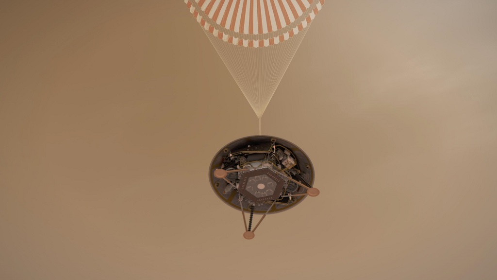 NASA Sukses Daratkan InSight di Mars