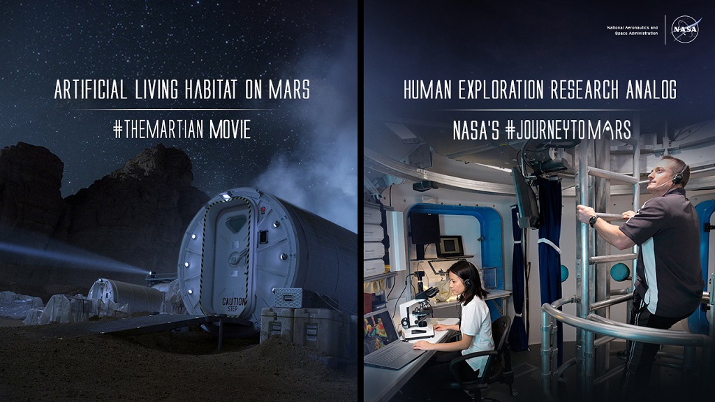 The Martian: Film versus Kenyataan