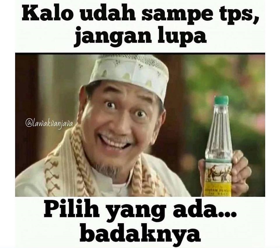Kendurkan Urat Syaraf Pakai Meme Pilkada