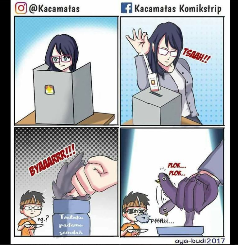 Kendurkan Urat Syaraf Pakai Meme Pilkada