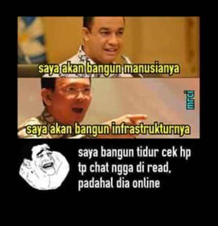 Kendurkan Urat Syaraf Pakai Meme Pilkada