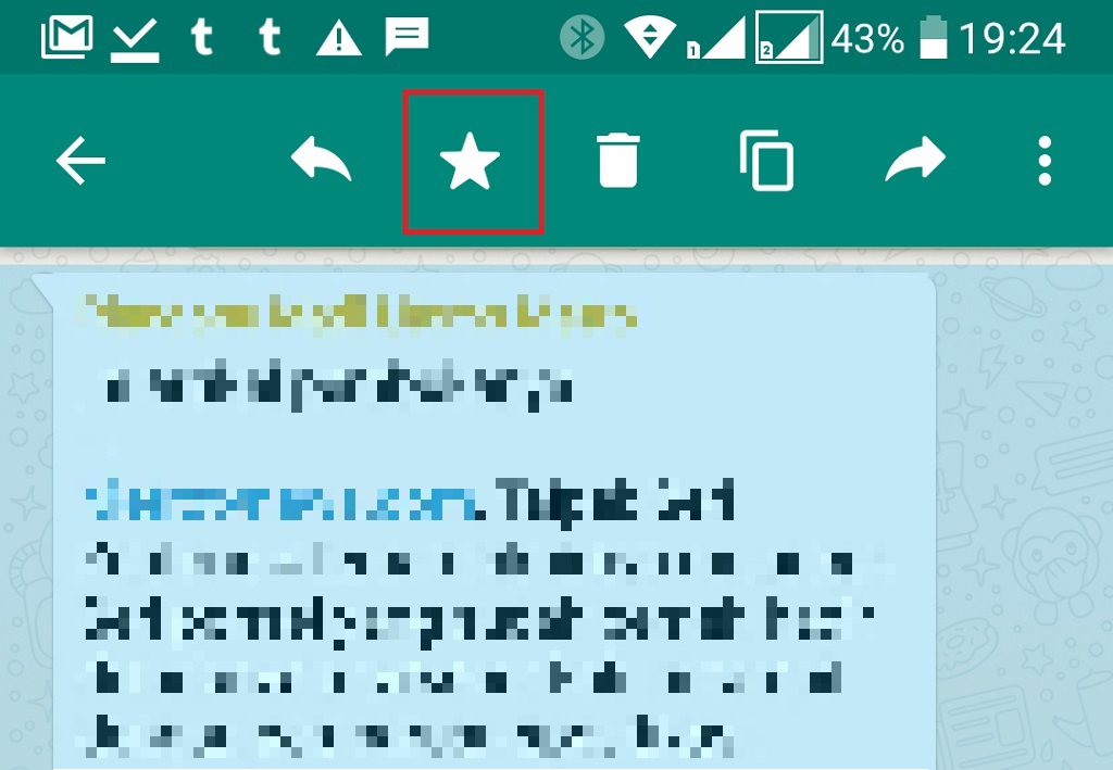 Cara Tandai Pesan Penting di WhatsApp