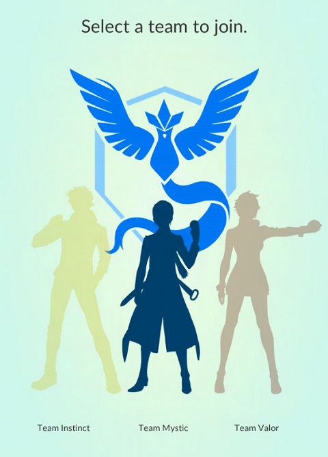 pokemon go team mystic