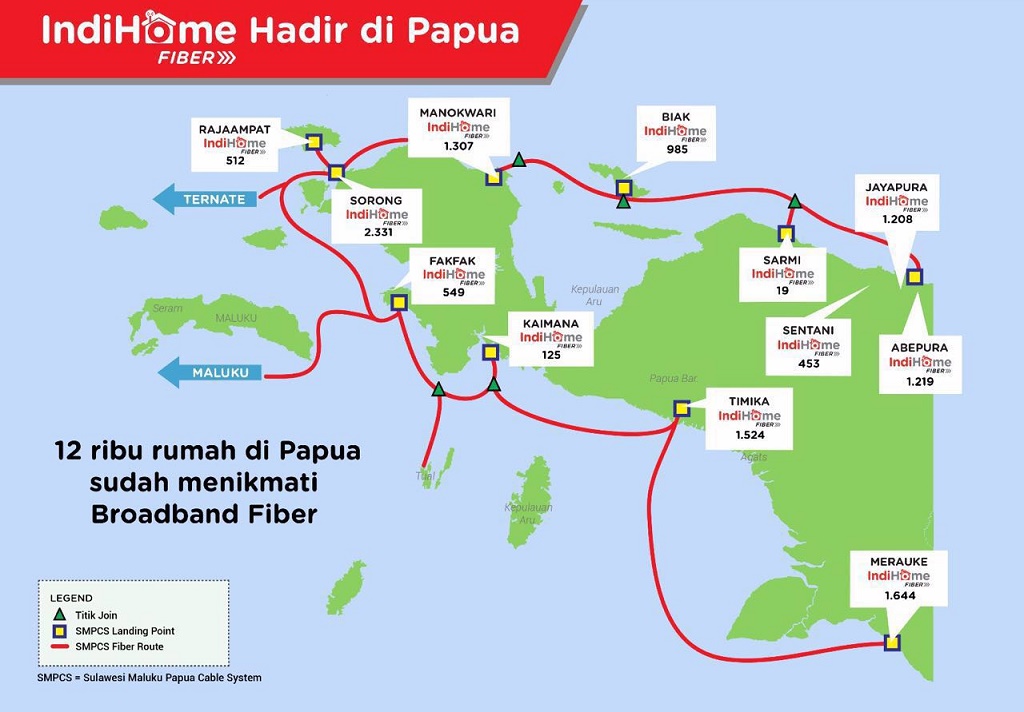 12 Ribu Rumah di Papua Sudah Nikmati Broadband Fiber - Medcom.id