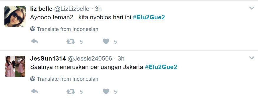 Netizen Kembali Ajak Masyarakat Gunakan Hak Suara di Putaran Dua Pilkada DKI