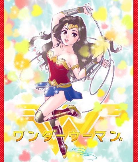 Demi Jepang, Wonder Woman Disulap Jadi Anime