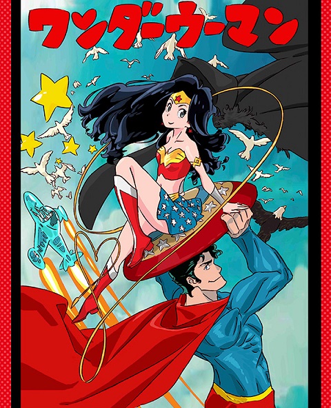 Demi Jepang, Wonder Woman Disulap Jadi Anime