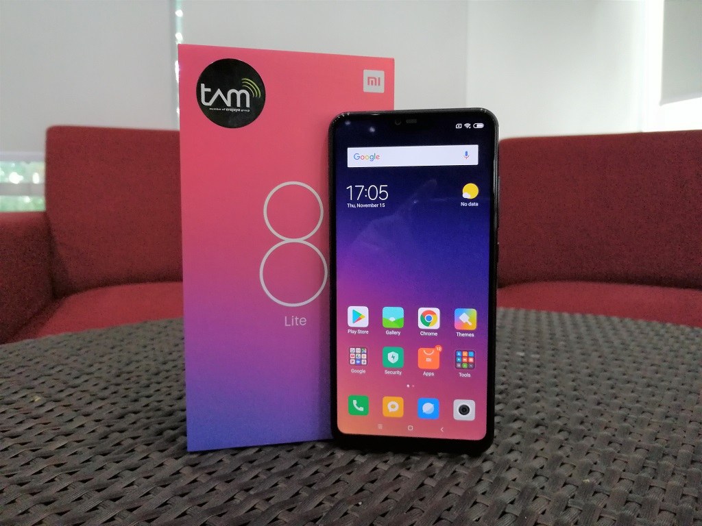 seperti apa isi kotak xiaomi mi 8 lite