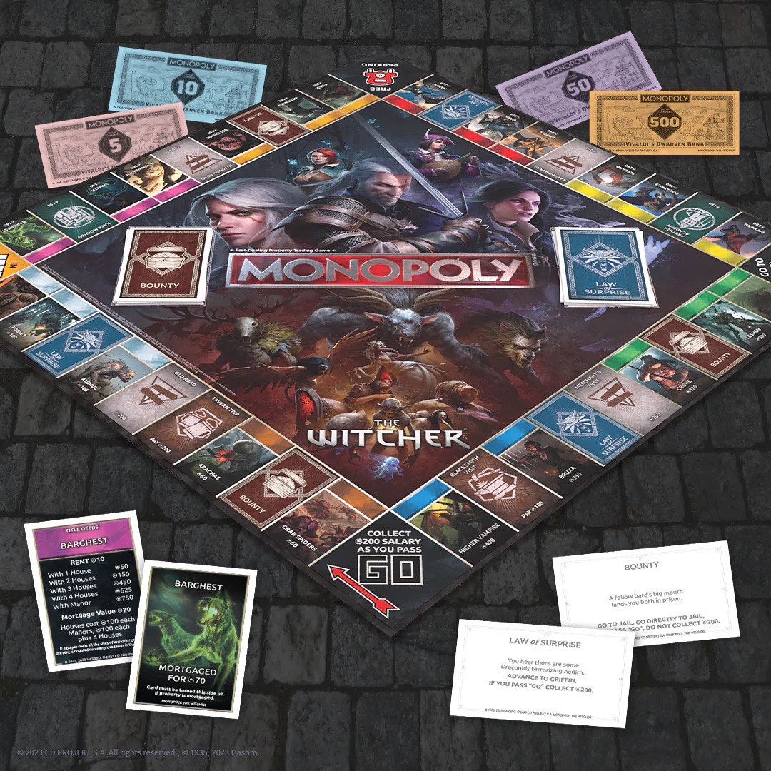 Monopoly Punya Edisi Spesial The Witcher