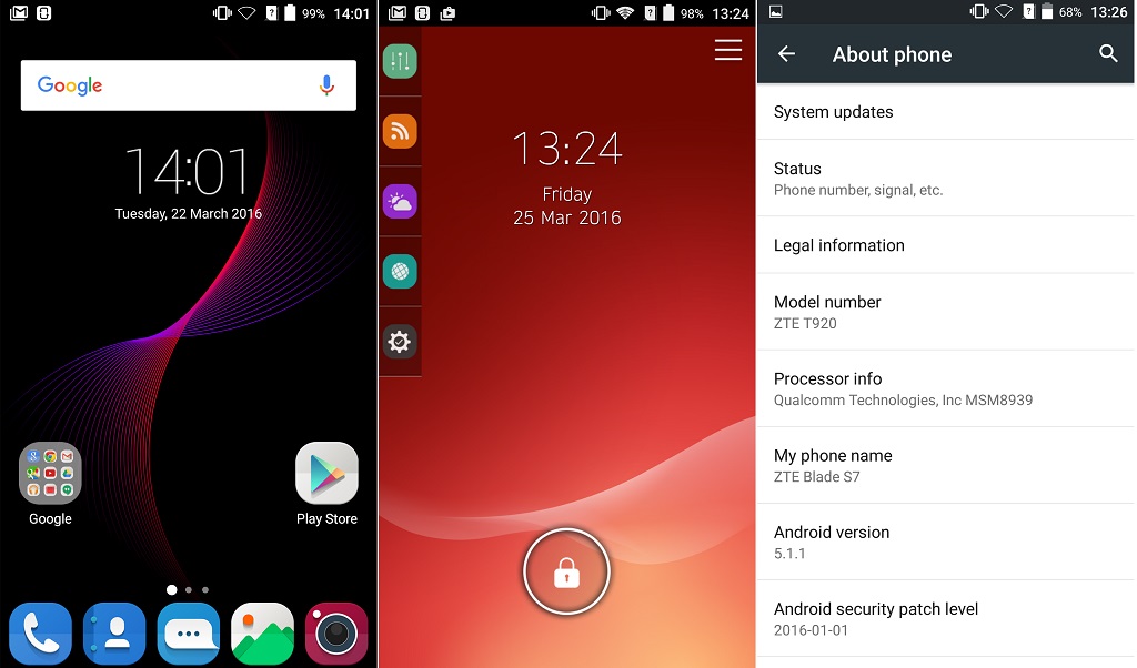 ZTE Blade S7, Premium Tapi Tanggung