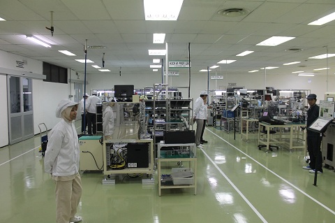 Berkunjung ke OMRON Manufacturing of Indonesia