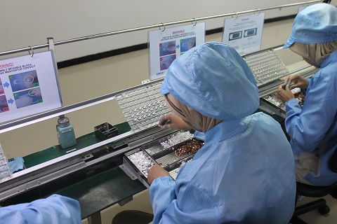 Berkunjung ke OMRON Manufacturing of Indonesia