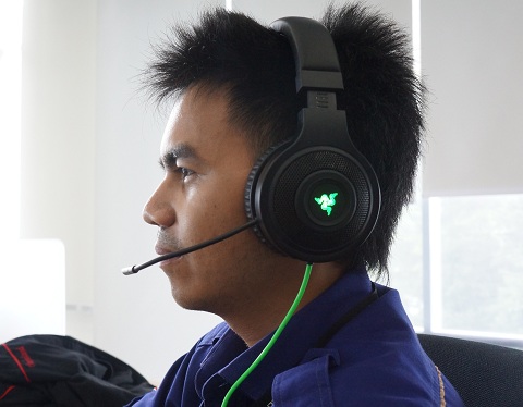 review razer kraken usb headset gaming