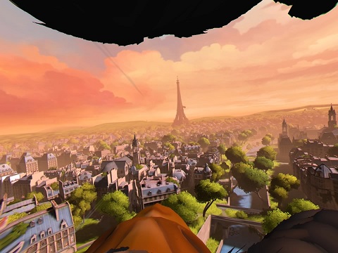 Terbang Keliling Paris dalam Eagle Flight