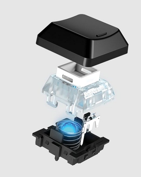 SteelSeries APEX M800, Gunakan Mekanik Khusus 