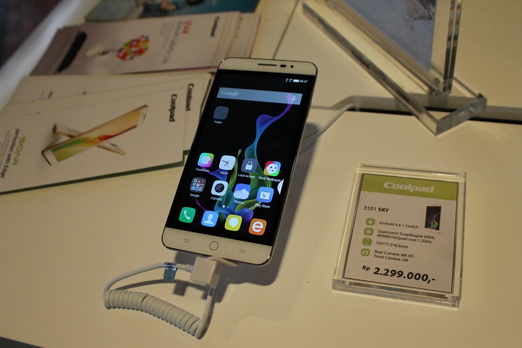 Resmi Hadir di Indonesia, Coolpad Luncurkan 3 Ponsel Sekaligus  