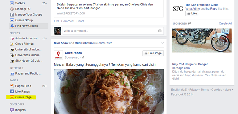 Cara Membuat Facebook Fanpage