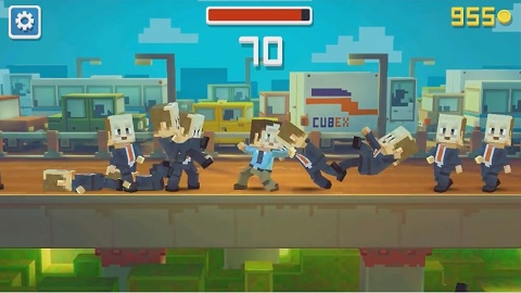 Game Fighting ala Minecraft Rush Fight Rilis di iOS dan Android