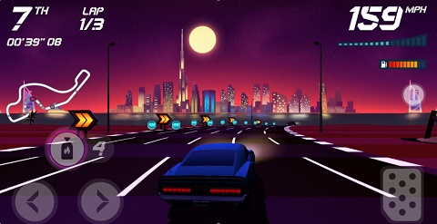 Horizon Chase, Game Balapan Gaya Jadul Segera Hadir di iOS 