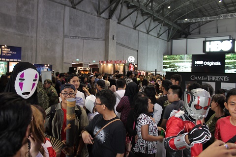 Menjajal Tahta Panas Game of Thrones di Jakarta Comic Con
