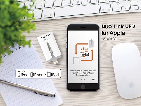 PNY Pamerkan DUO-Link M, Spesial untuk iOS