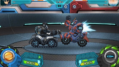Turbine Fighter, Game Tarung Robot Anime di Android