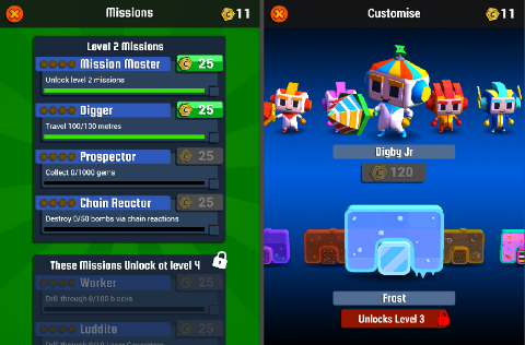 Digby Forever, Menggali Demi Latih Kecekatan