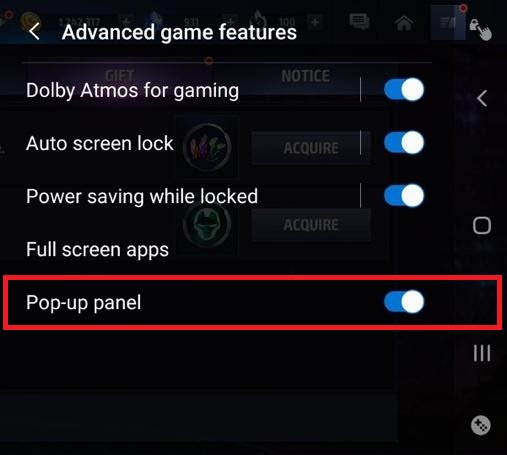AI Gaming Booster Galaxy A50s Bikin Live Gaming Auto-Seru