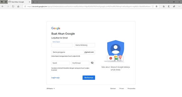 Cara Cepat Bikin Akun Gmail Baru